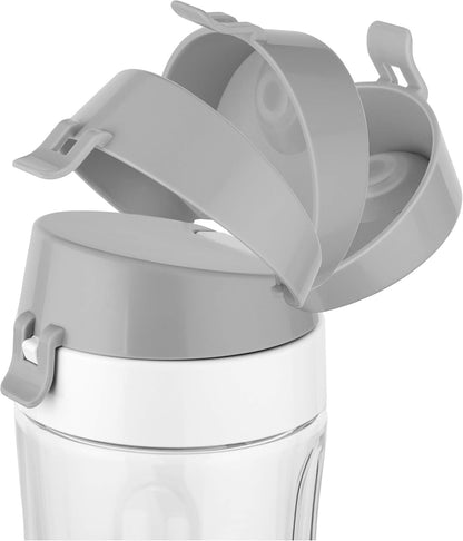 Sencor SBL2200WH 300W Smoothie Blender with 2 Impact Resistant BPA Free Bottles, White