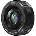 Panasonic HH025 LUMIX G Lens, 25mm, F1.7 ASPH, Mirrorless Micro Four Thirds, Black - PuriLite