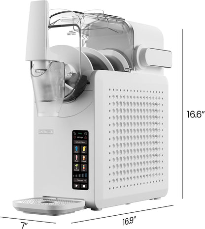 Iceman by Chefman Slush-Ease MAX 90oz Slushie Machine, 64oz Liquid Capacity Frozen Drink Maker & Slushy Machine with 5 Presets and LED Display, Perfect for Frozen Margaritas, Frappes, Smoothies