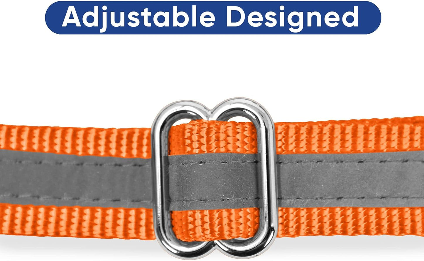Pawtitas Chain Martingale Dog Collar Puppy Collar Reflective Dog Collar Training Dog Collar Behavioral Dog Chain Collar Collar Large Dog Collar Orange Dog Collar