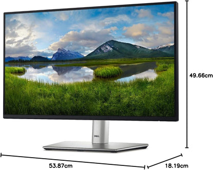Dell 24 Monitor - P2425H - 23.8 Inch Full HD (1920 × 1080), 100Hz Refresh Rate, Comfortview Plus, 99% sRGB, IPS Panel, 1500:1, Tilt/Swivel/Pivot/Height, 3-Year Advanced Exchange Service - Black