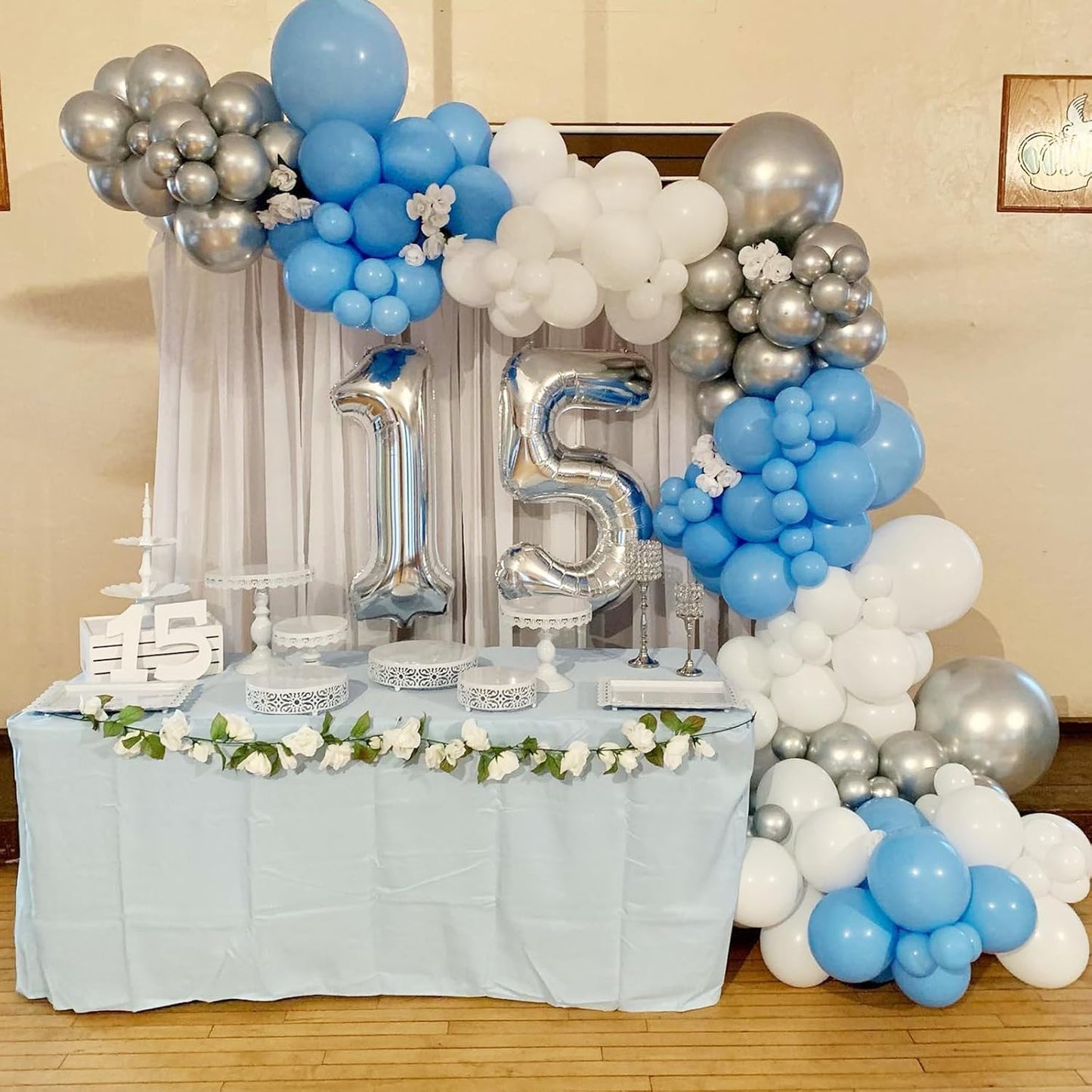 Gold Metallic Chrome Latex Balloon Arch Kit, 102PCS 18In 12In 10In 5In Arch Garland For Festival Picnic, Engagement, Wedding, Birthday Party, Gold Theme Anniversary Decoration With 33FT Ribbon