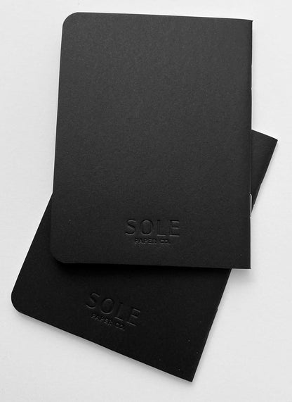 SOLE PAPER CO. Embossed Vow Books, His & Her Unisex, Vow Renwal, Bride & Groom, Wedding Vow Books, Couples Books, Hand Crafted Modern Books (Vellum)