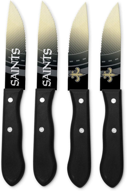 The Sports Vault by Inglasco NFL Chicago Bears Steak Knives