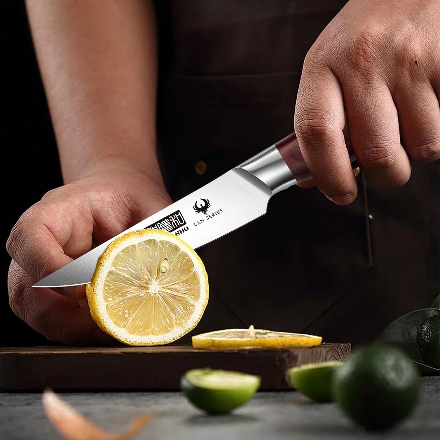HOSHANHO Fillet Knife 7 Inch, Professional High Carbon Stainless Steel Boning Knife for Meat, Ultra Sharp Japanese Fish Fillet Knife with Ergonomic Wood Handle