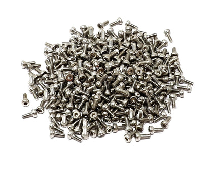 iexcell 25 Pcs M6 x 20mm Thread Pitch 1 mm Stainless Steel 304 Hex Socket Head Cap Screws Bolts Kit