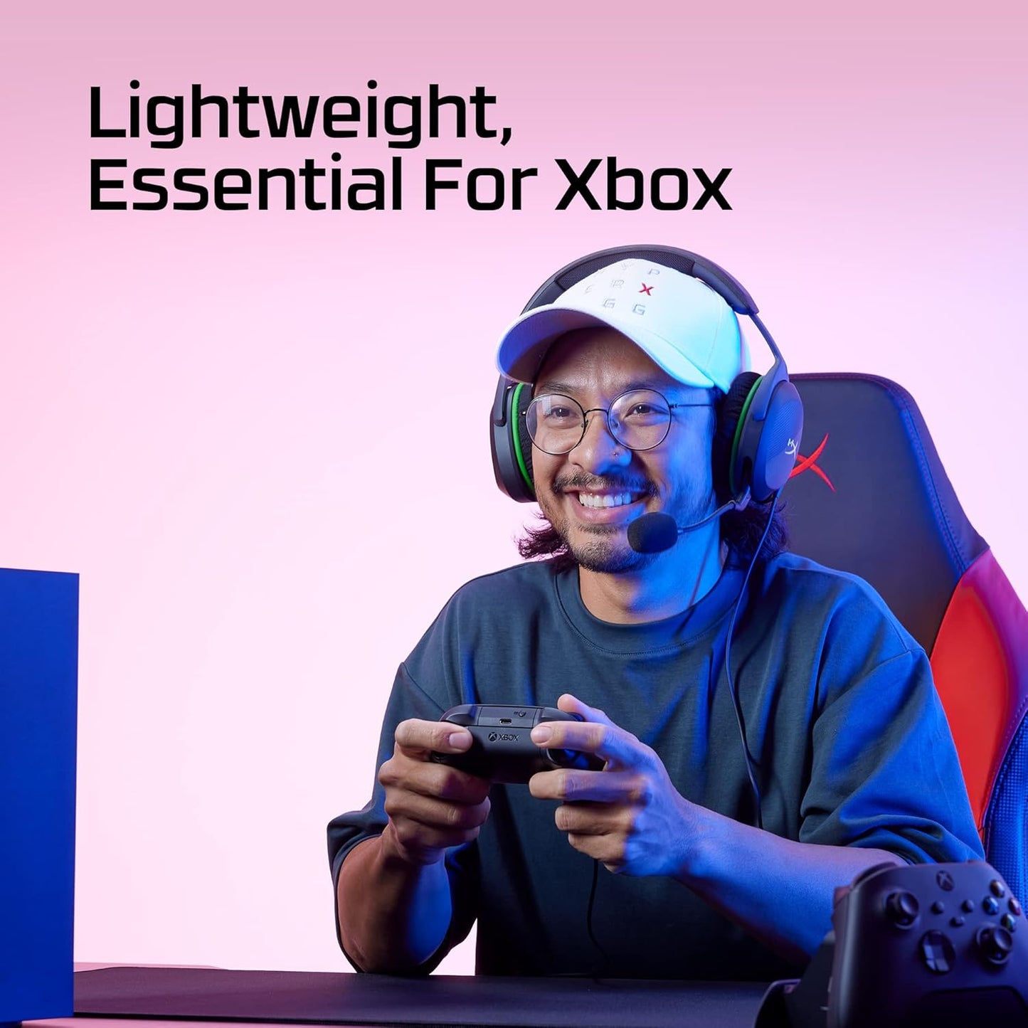 HyperX Cloud Stinger 2 Core – PC Gaming Headset, Lightweight Over-Ear Headset with mic, Swivel-to-Mute mic Function, DTS Headphone:X Spatial Audio, 40mm Drivers,Black