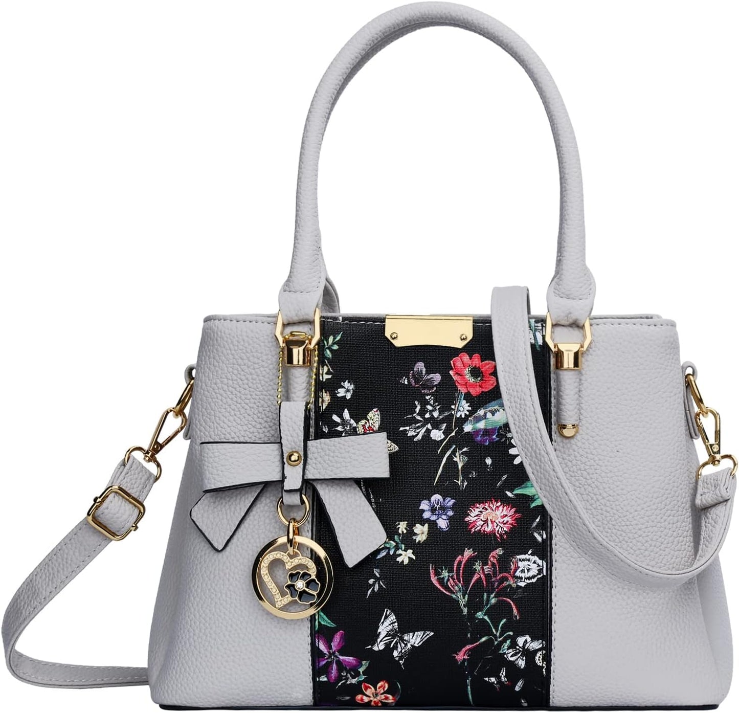 KKXIU Trendy Tote Bag for Women Lightweight Oxford Big Capacity Shoulder Purses and Handbags