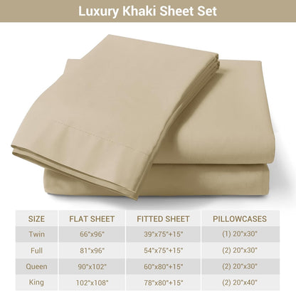 Viviland Floral Queen Sheet Set - 4 Piece Vintage Pink & Yellow Flower Patterned Bed Sheets - Soft, Breathable Microfiber Sheets with Deep Pocket, Non-Slip Fitted Sheets & Pillowcases