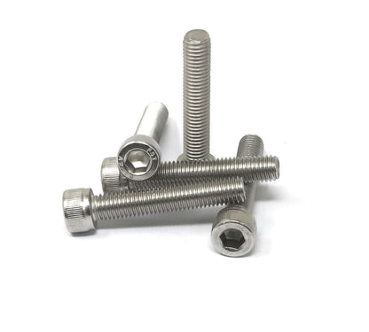 iexcell 25 Pcs M6 x 20mm Thread Pitch 1 mm Stainless Steel 304 Hex Socket Head Cap Screws Bolts Kit