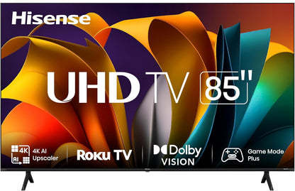 Hisense 58R63N-58 inch 4K UHD HDR LED Roku Smart TV-2024