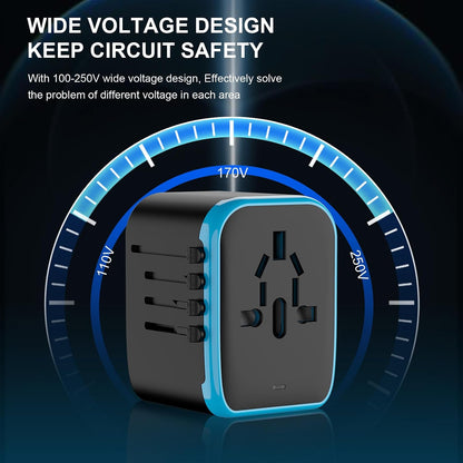 Universal Travel Adapter, DIWILI International Power Adapter