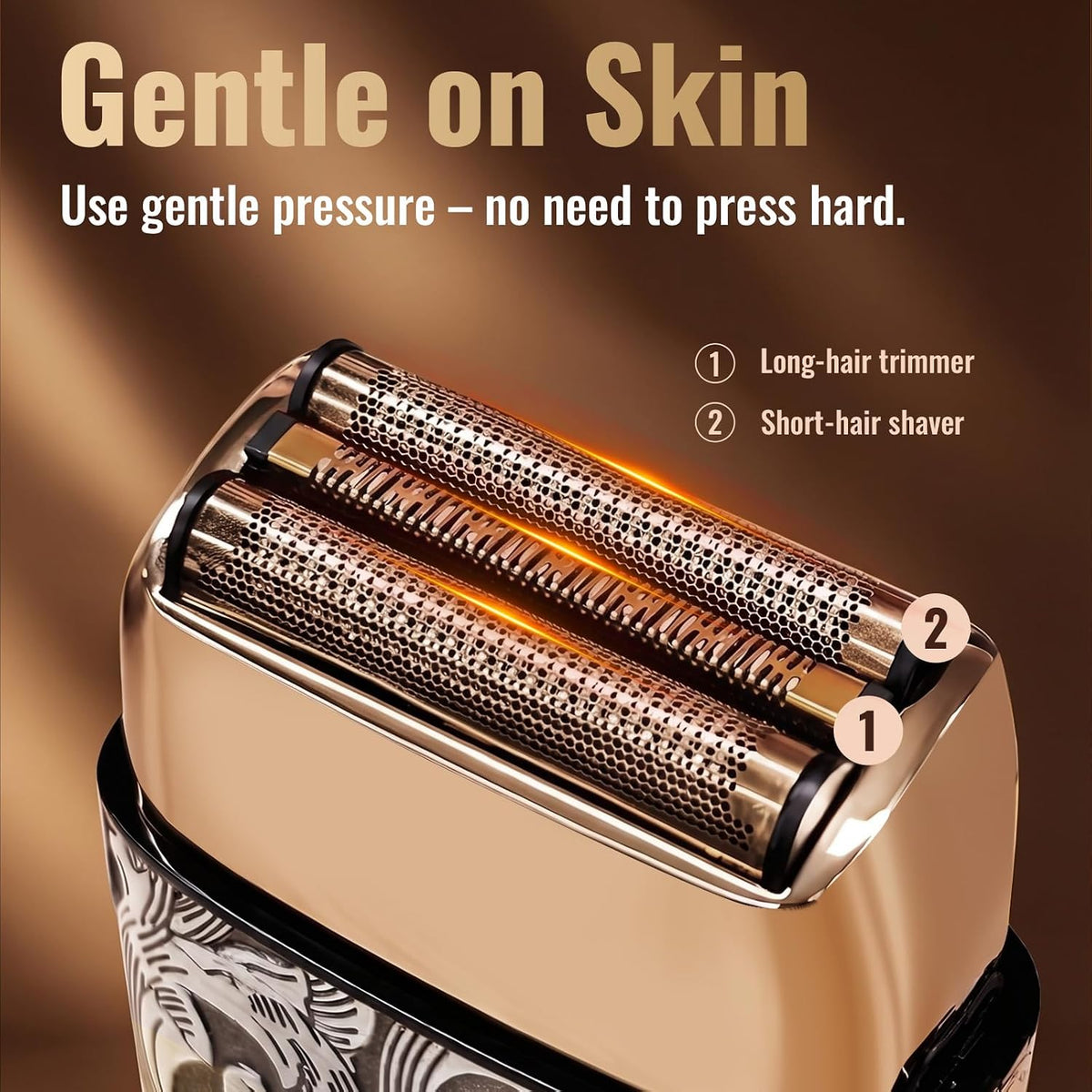 Ufree Foil Shaver and Beard Hair Trimmer Set, Men Electric Razor