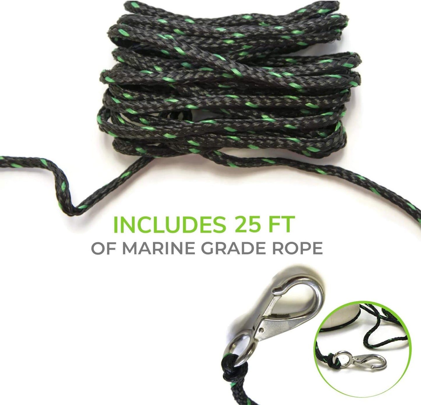 Gradient Fitness Kayak Anchor | Paddle Board Anchor, Small Boat and Canoe Anchors, Jet Ski Anchor, Jetski Accessory, PWC Anchor, Kayak Anchor Kit.