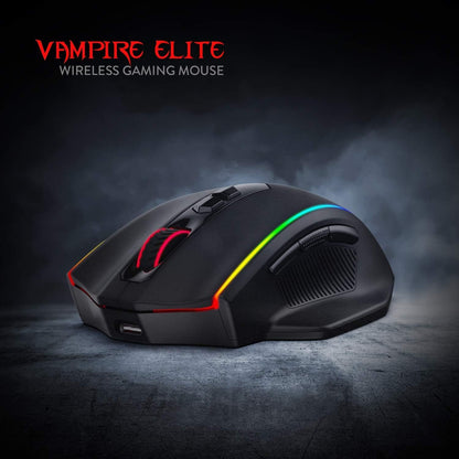Redragon M686 Wireless Gaming Mouse, 16000 DPI Wired/Wireless Mouse with Professional Sensor, 45-Hour Durable Power Capacity, Customizable Macro and RGB Backlight for PC/Mac/Laptop