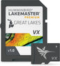 Humminbird LakeMaster Premium Great Lakes V1 Map SD Card for Fish Finders