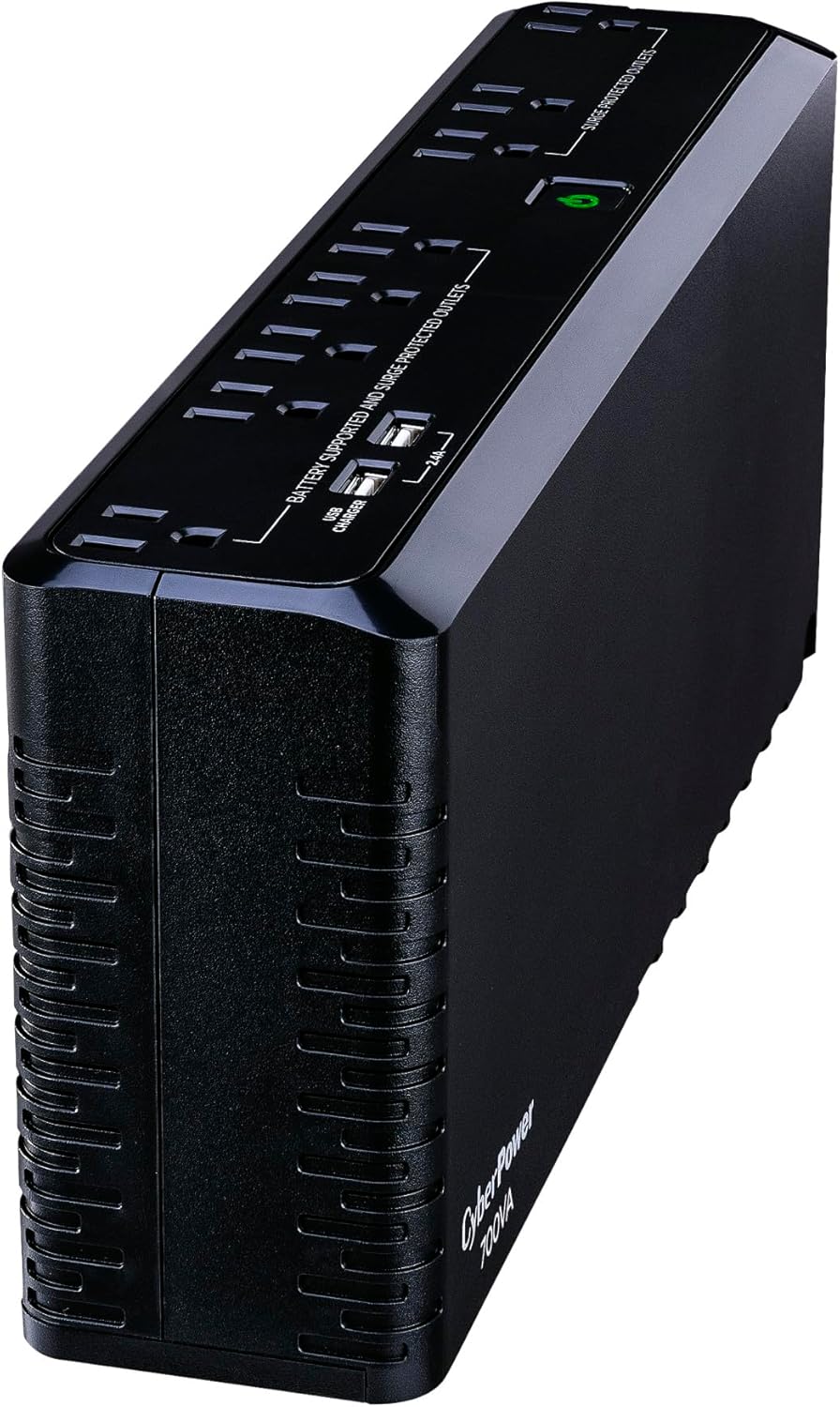 CyberPower ST425 Standby UPS System, 425VA/260W, 8 Outlets, Compact