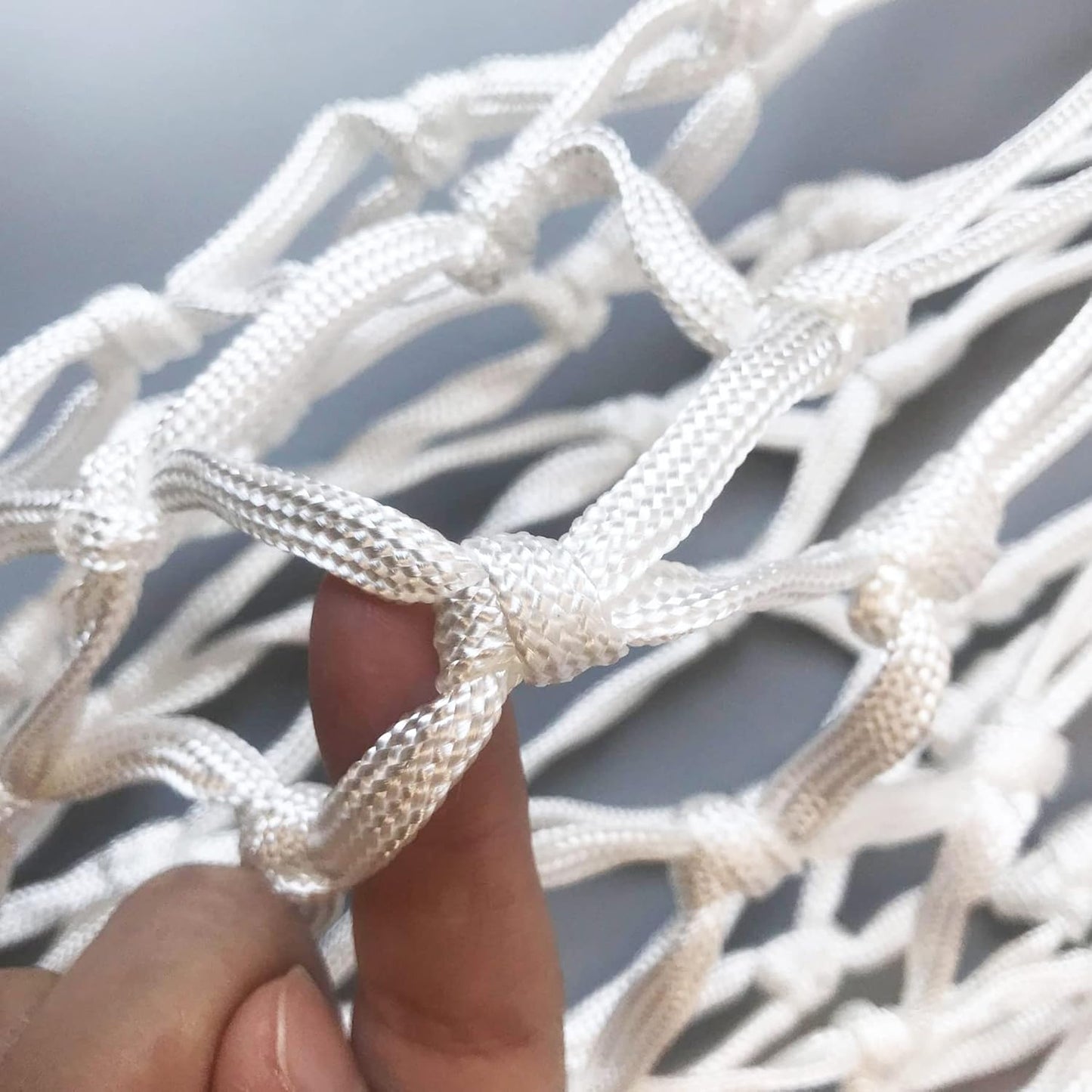 Basketball Net Heavy Duty Basketball Sports Net All Weather Replacement Nets Basketball Backboard Accessories for Standard Rim Hoop Outdoor Indoor