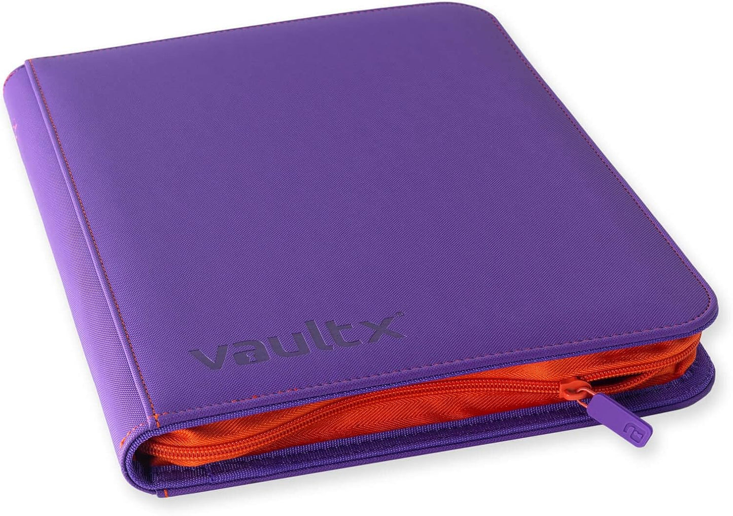 Vault X 12 Pocket Trading Card Zip Binder, 480 Cards, Compatible with Pokemon Scarlet & Violet Set, Exo-Tec Album Material, 20 Side-Loading Pages, Folder for Collectible TCG (SV1)
