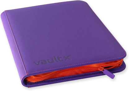 Vault X 12 Pocket Trading Card Zip Binder, 480 Cards, Compatible with Pokemon Scarlet & Violet Set, Exo-Tec Album Material, 20 Side-Loading Pages, Folder for Collectible TCG (SV1)