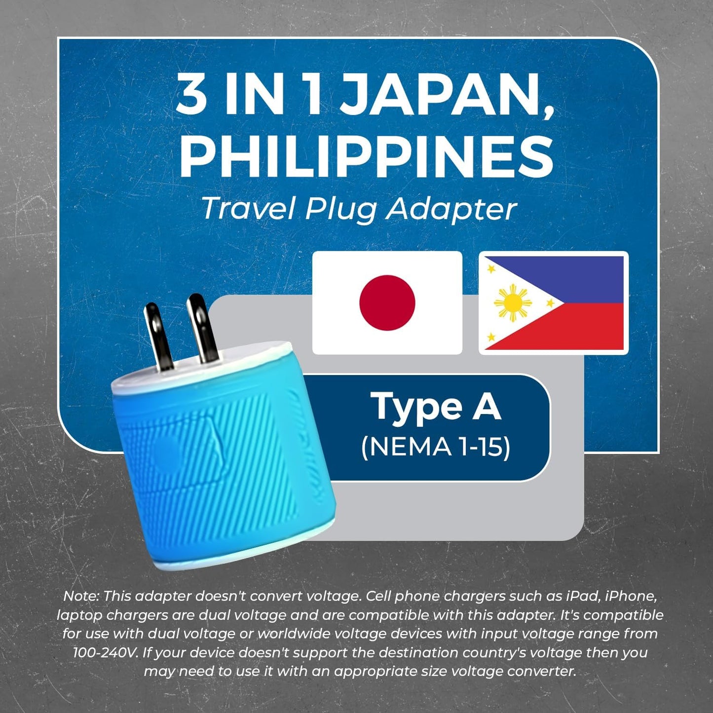 OREI South Africa, Botswana, Namibia Travel Plug Adapter with Dual USB - USA Input - Type M (U2U-10L), Will work with Cell Phones, Camera, Laptop, Tablets, iPad, iPhone