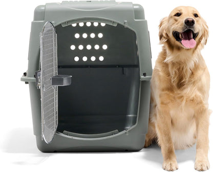 Petmate 00200 Sky Kennel for Pets from 25 to 30-Pound, Light Gray