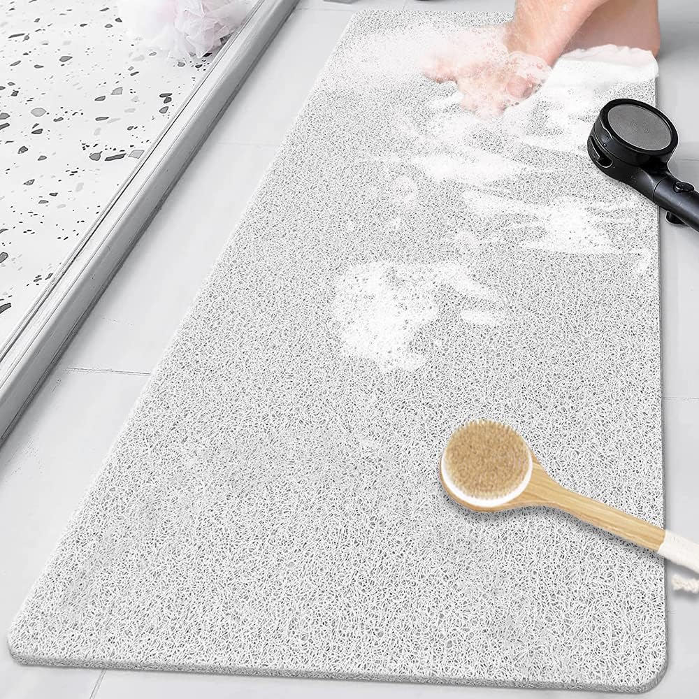 Loofah Mats for Shower, Non Slip | Quick Drying | Soft on Your Feet | Soft Textured Shower Mat Bath Mat Bathtub Mat Massage Mat Loofah Mat for Bathroom,Shower Tub or Wet Areas
