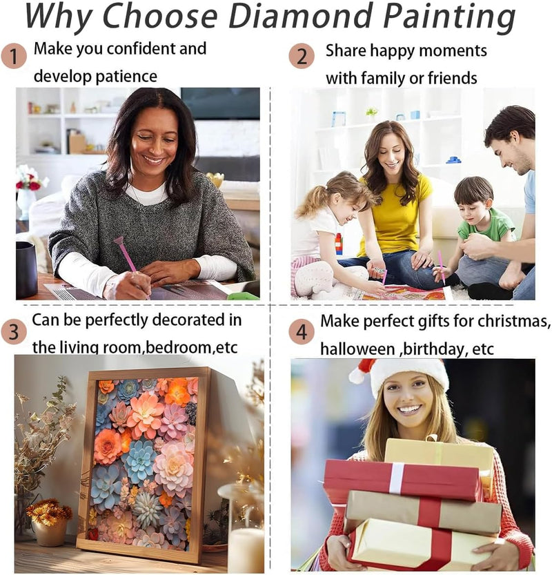 Purilite Select Diamond Painting Kit for Adults