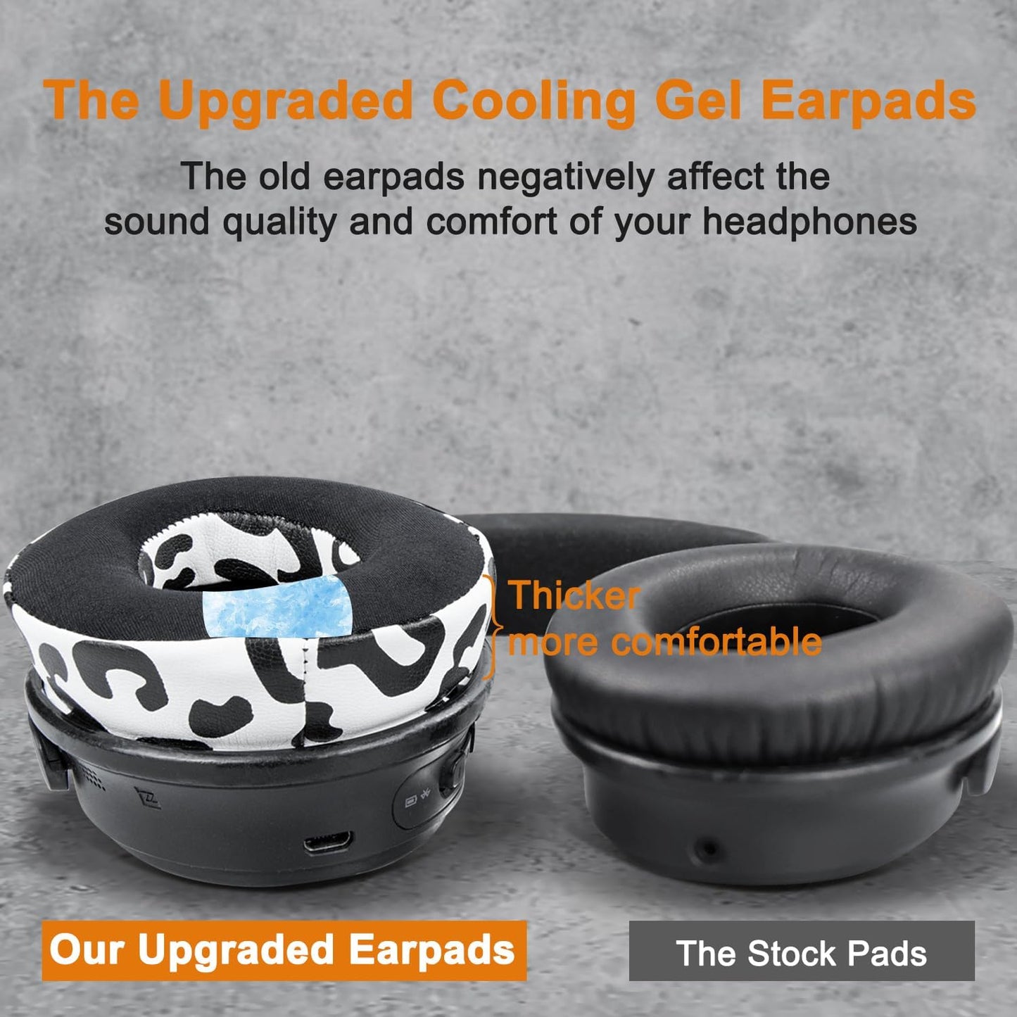 SoloWIT Earpads Cushions for Bose Headphones, Replacement Ear Pads for Bose QuietComfort 15 QC15 QC25 QC2 QC35/Ae2 Ae2i Ae2w/SoundTrue & SoundLink Around-Ear Series - QC25 PL Black&Blue