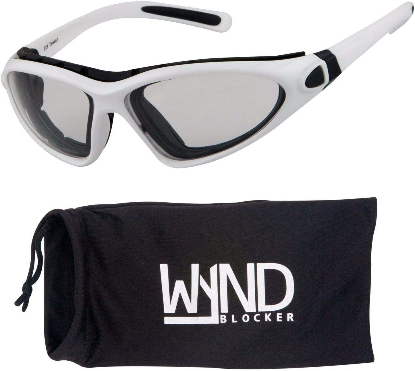 WYND Blocker Vert Motorcycle & Outdoor Sports Wrap Around Sunglasses
