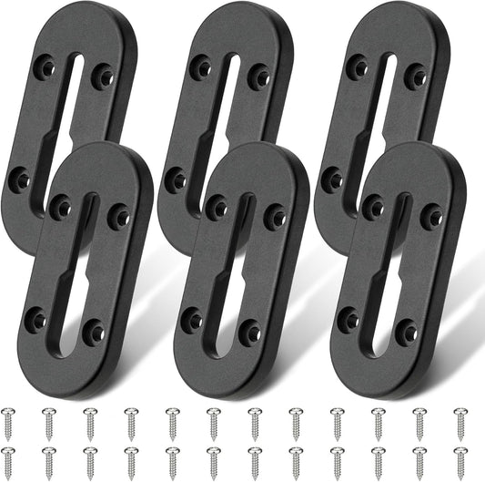 Kayak Track,4Inch Kayak Rail Mount Kayak Low Profile Track for Fishing Rod Holder, Fish Finder, Cup Holder, Anchor Cleats, 6Pack