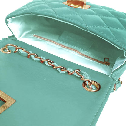 MamaMilano Women/Girls Italian Handmade Genuine Leather Cleo Shoulder Bag/Purse/HandBag/Totebag with Shoulder Strap