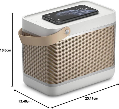 Bang & Olufsen Beolit 20 Powerful Portable Wireless Bluetooth Speaker, Grey Mist