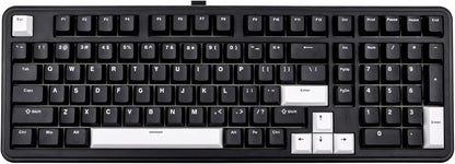 EPOMAKER TH99 Tri-Mode Wireless Mechanical Keyboard with 8000mAh Battery, Hot Swappable Custom RGB Gaming Keyboard with Numpad, Gasket Creamy for PC/Mac/Office (Blue&White)