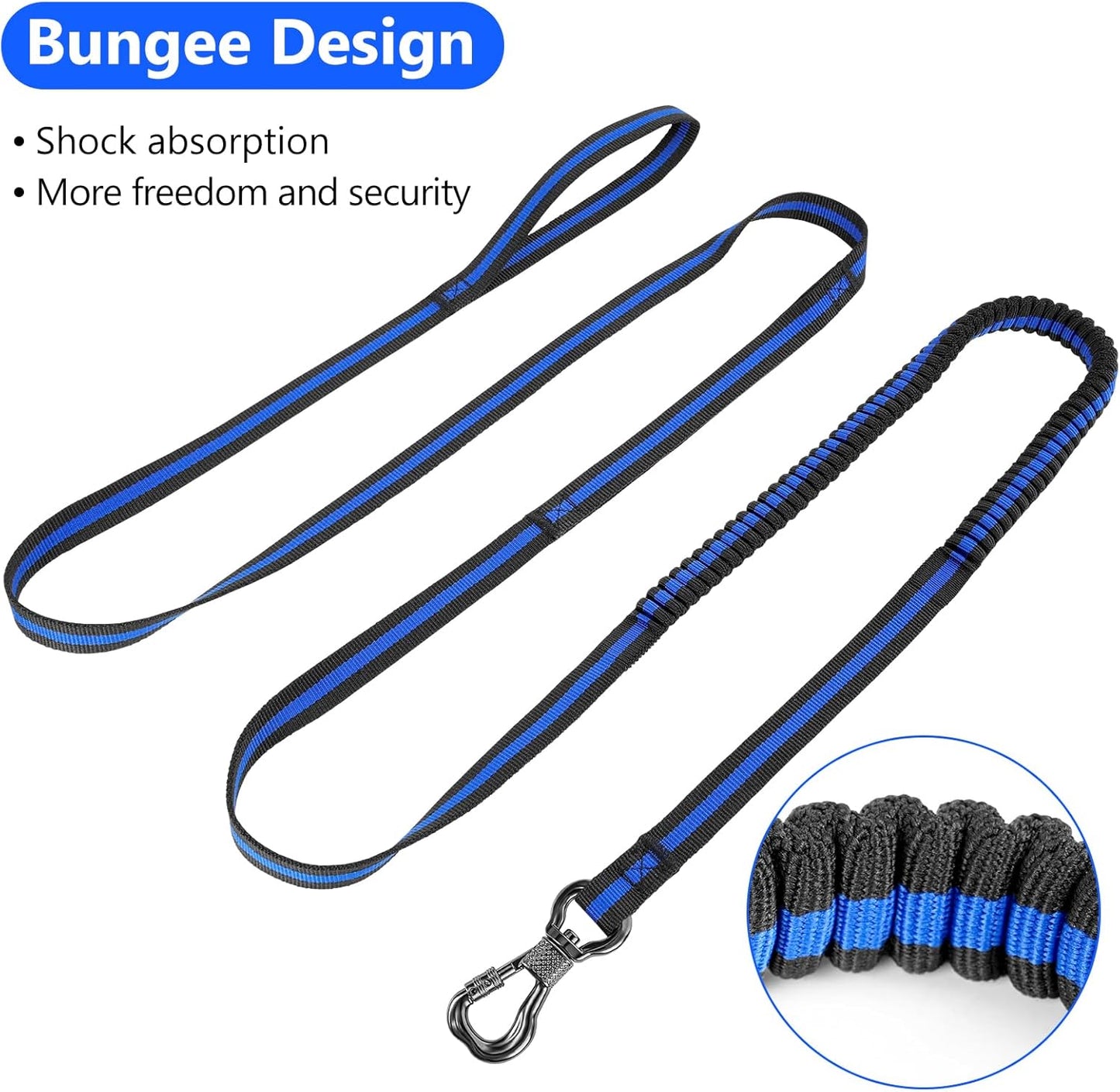 XiaZ Dog Runner Cable Dog Run Trolley Tie Out Cable Dog Chains for Outside Yard Camping Up to 250 Pound, 20 Feet