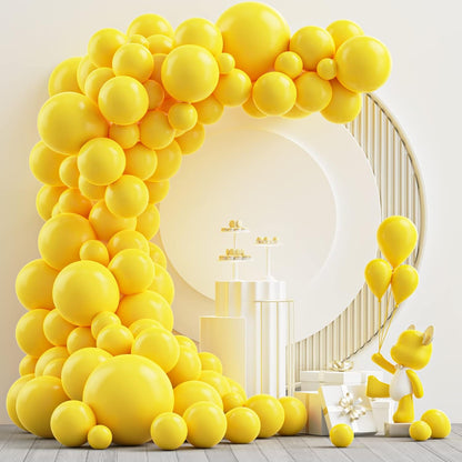 Gold Metallic Chrome Latex Balloon Arch Kit, 102PCS 18In 12In 10In 5In Arch Garland For Festival Picnic, Engagement, Wedding, Birthday Party, Gold Theme Anniversary Decoration With 33FT Ribbon