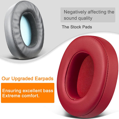 SOULWIT Replacement Earpads for Skullcandy Hesh 3/ANC/Evo & Crusher Wireless/ANC/Evo & Venue ANC Over-Ear Headphones, Ear Pads Cushions with Noise Isolation Foam - Hesh3 PL Black