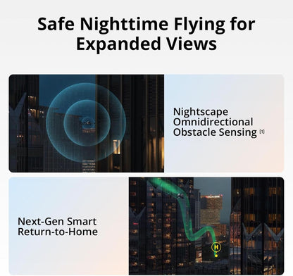 DJI Air 3S Fly More Combo (RC 2 Screen Remote Controller), Drone with 1" CMOS Wide-Angle & Medium Tele Camera for Adults, 4K/60fps, Omnidirectional Sensing & 3 Batteries for Extended Flight Time