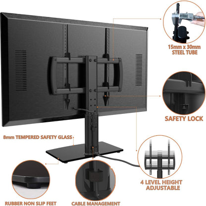 Purilite Select Swivel Tabletop TV Stand (27"–70")