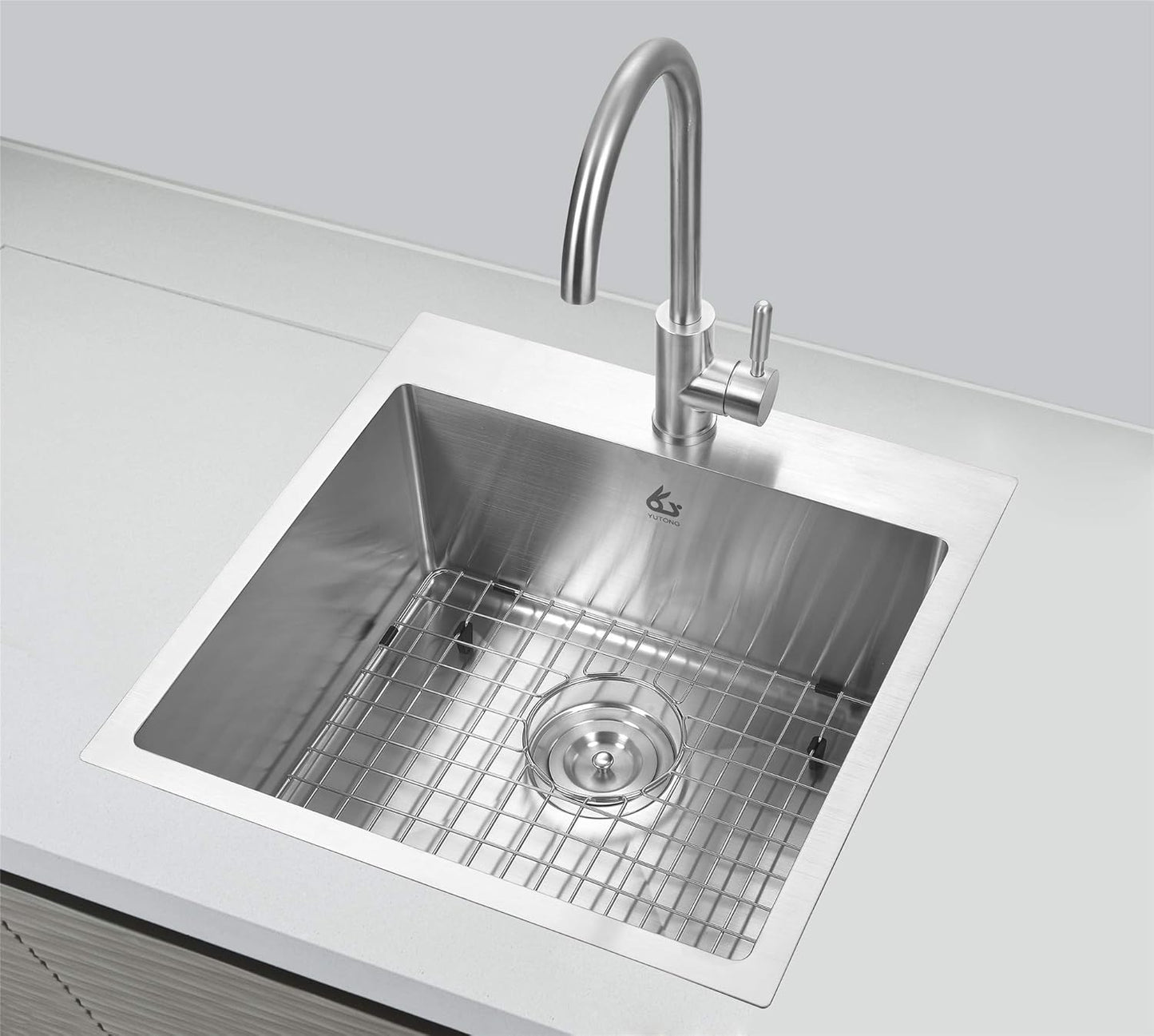 Yutong Kitchen Stainless Steel Sink Bottom Grid with Small Rounded Corner (27.5" x 15.5")