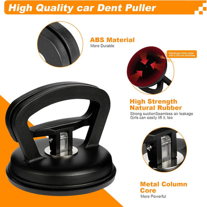 Paintless Dent Puller Repair Kit | Car Dent Puller with Suction Cups | Auto Body Dent Removal Tool Set | Manual Dent Repair Kit for Vehicles | Multi-Purpose Suction Puller - PuriLite