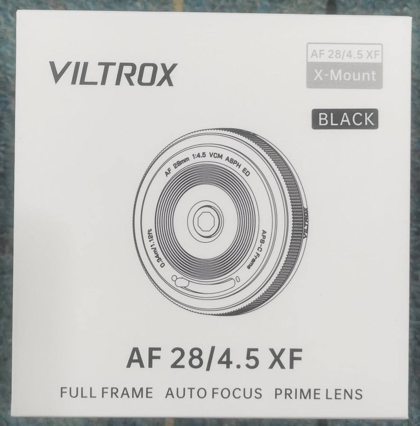 VILTROX 28mm F4.5 XF Pancake APS-C for Fuji XF, Auto Focus Wide Angle Prime Lens for Fujifilm Fuji X-Mount X-Pro2 X-Pro3 X-S10 X-T20 X-T30 XT30II X-T200 X-H2 X-H2S X-T5 X-S20 X-T50 X-M5 X-E2S