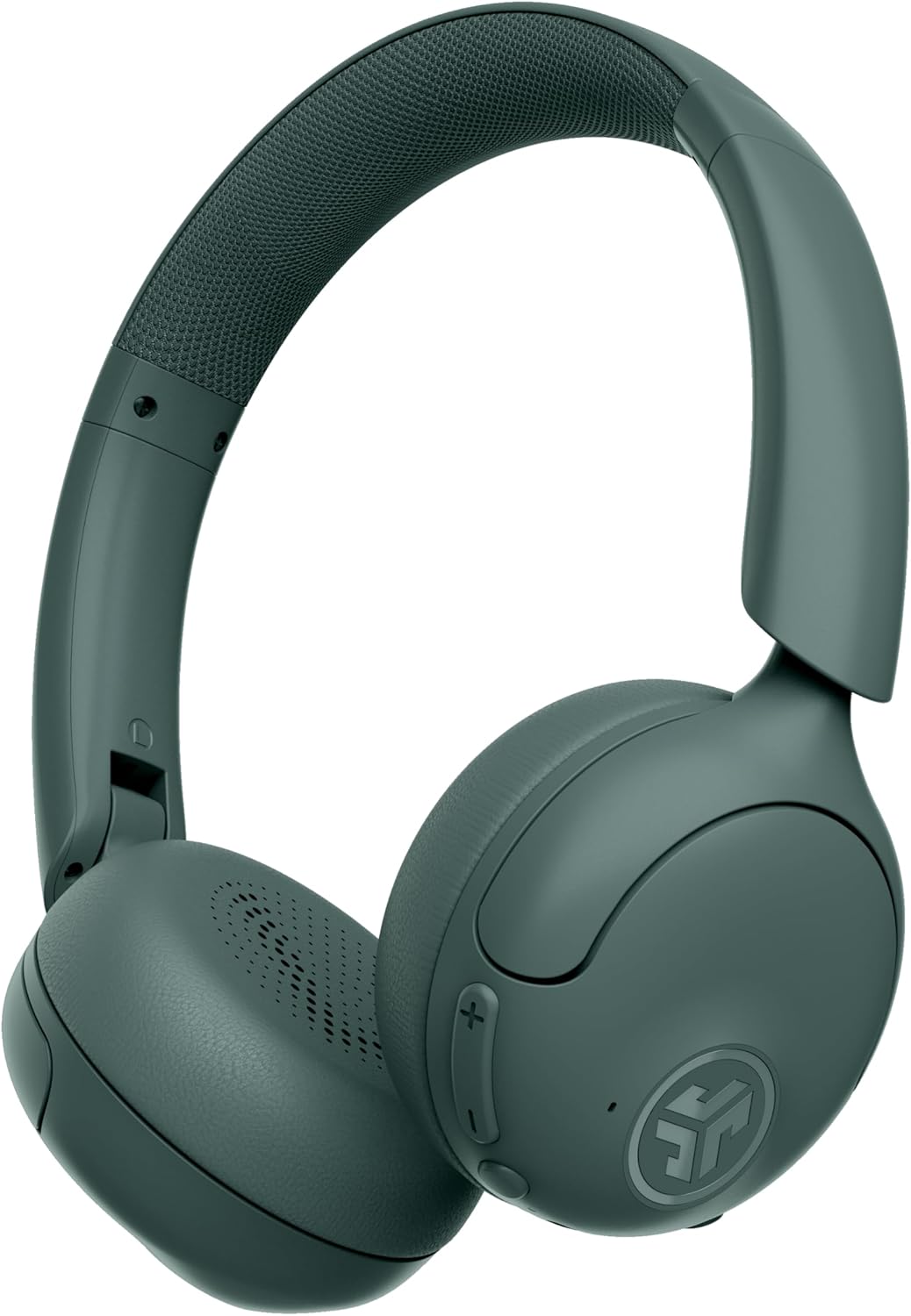 JLab Go Lux ANC Wireless Headphones, Cloud White, Hybrid Active Noise Cancelling, Premium On-Ear Bluetooth Headset, Customizable Sound, Be Aware Mode, Cloud Foam Comfort, Multipoint Connection