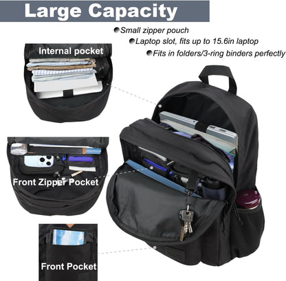 SUPACOOL Lightweight Casual Backpack for Men and Women, Large Backpack for School Boys and Girls