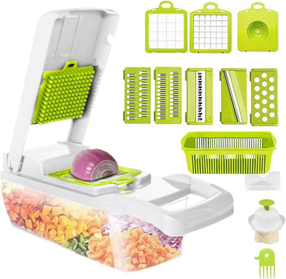 Purilite Select 8-in-1 Vegetable Chopper Slice Smarter, Cook Faster