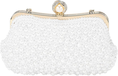 DTGN Clutch Purse Evening Clutch Bag Handbag Cross Body Bag for Women Formal Wedding Club Party
