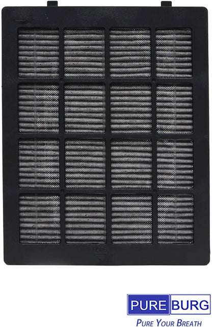 PUREBURG Replacement Filter Compatible with LUFTRUM C401 Car Air Purifier,2-Pack H13 True HEPA 3-Stage Filtration Activated Carbon 2-in-1 - PuriLite