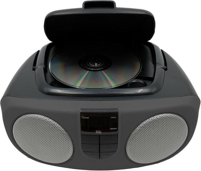 Sylvania SRCD243M-Black Portable CD Radio