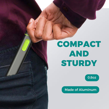 Vibis Insect Bite and Sting Relief, Rechargeable Bug Bite Itch Relief Thing Fast Symptom Relief for Mosquito Bites, Chemical-Free Treatment Natural Relief from Bug and Mosquito Bites Itching - Green