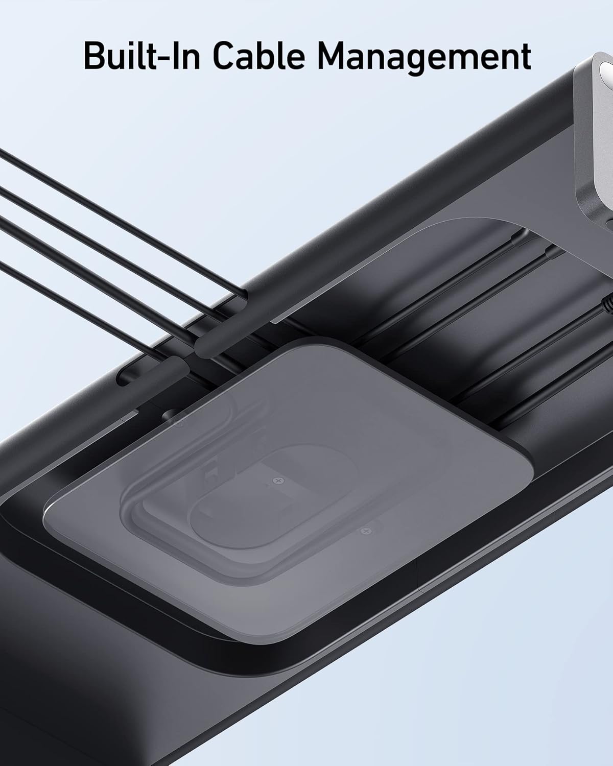 Anker 675 USB-C Docking Station (12-in-1, Monitor Stand, Wireless) with 10Gbps USB-C Ports, 4K@60Hz HDMI Display, Wireless Charging Pad, for Lenovo ThinkPad, MacBook Pro M1 / M2 and More USB-C Devices